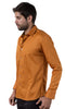 Barabas Cotton Glossy Desert Rust Slim Fit Button Down Shirt 2026