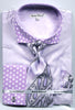 Daniel Ellissa Polka Dot Tone on Tone Fashion Dress Shirt DS3780P2