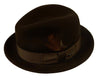 Men's Bailey Of Hollywood Litefelt Wool Center Dent Tino 7001 Fedora Brown